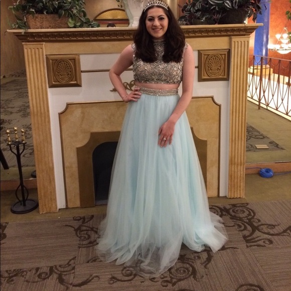 2 Piece Beaded Dress - Picture 2 of 7